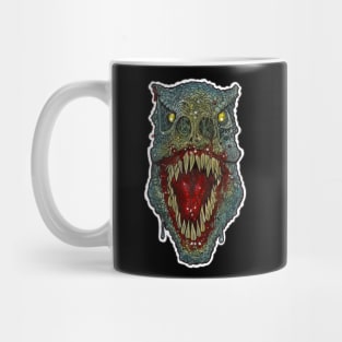 Zombie T-Rex Full Frontal Mug